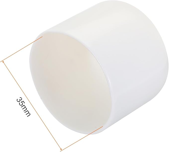 uxcell 20pcs Rubber End Caps 35mm ID Vinyl Round Tube Bolt Cap Cover Screw - Image 3