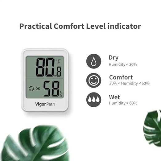 Digital Hygrometer Indoor Thermometer - Image 4
