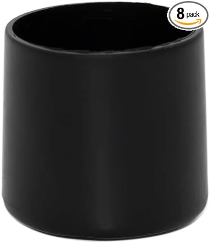 Flyshop 1", 25 mm, Patio Round Chair Leg Caps, Furniture Table Feet Covers by Flyshop