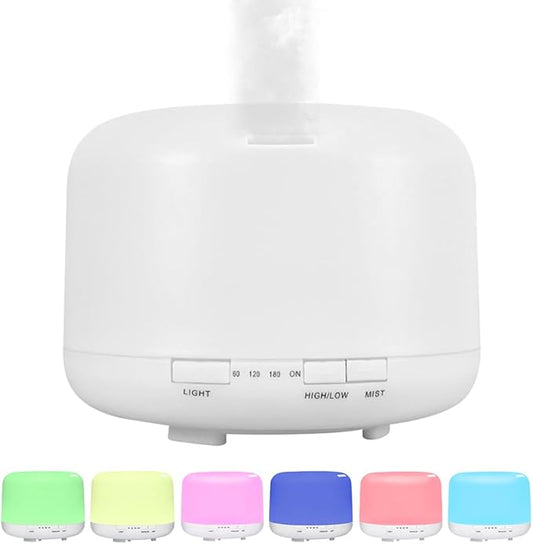 500ml Premium Essential Oil Diffuser, Quiet 4-in-1 Ultrasonic Aromatherapy by Unknown
