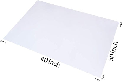 Wowfit 10 CT 30x40 Inch Clear Plastic Flat Poly Bags, 1.6 Mil Food-Grade – Great - Image 3
