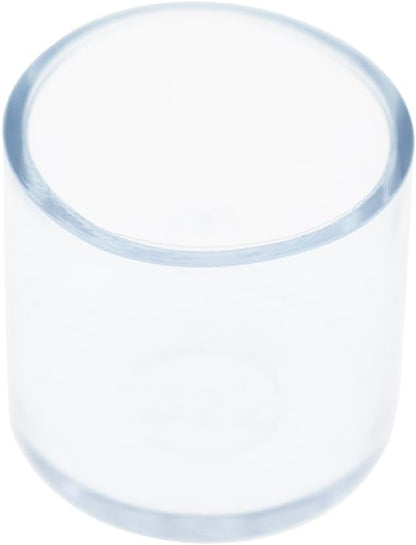 Round Chair Leg Caps, PVC Furniture Feet Covers, TTZEZE Transparent Round Floor - Image 4