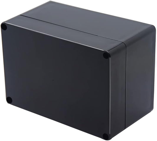 Project Box IP65 Waterproof Junction Box ABS Plastic Black Electrical Boxes DIY by Otdorpatio