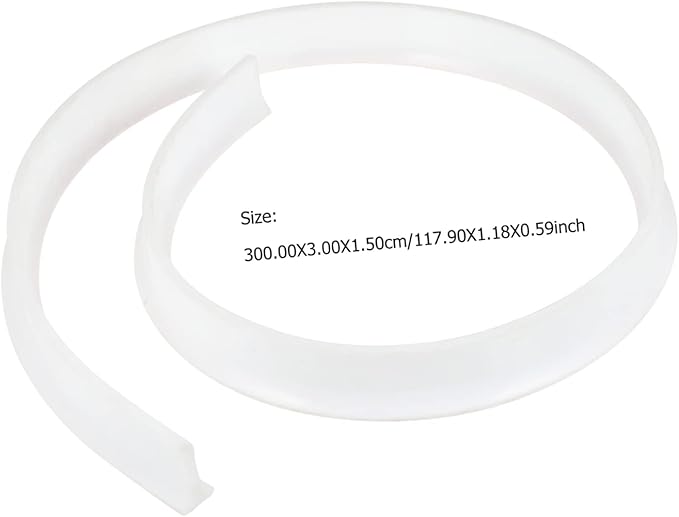 jojofuny 3m Toilet Water Retaining Strip Self-adhesive Bathroom Baffle - Image 5