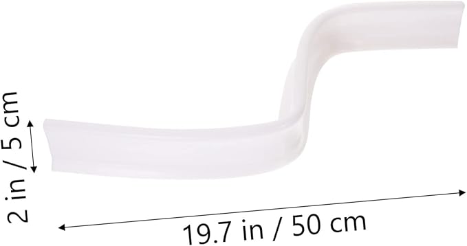 Mikikit Strip for Bathroom and Kitchen Silicone Water Barrier for Wet and Dry - Image 4
