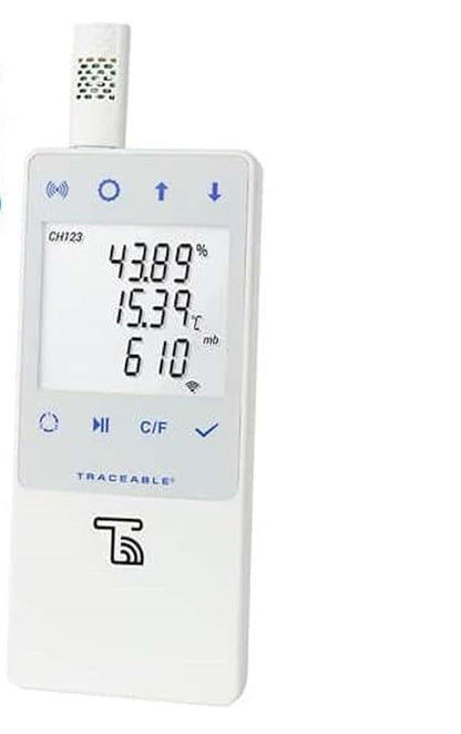 Digi-Sense AO-18000-33 Barometric Temperature Humidity Data Logger by Digi-Sense