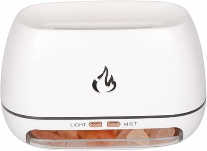 Multi-Colour Flame Humidifier Aromatherapy Diffuser, 7-Colour Flame Humidifier by Unknown