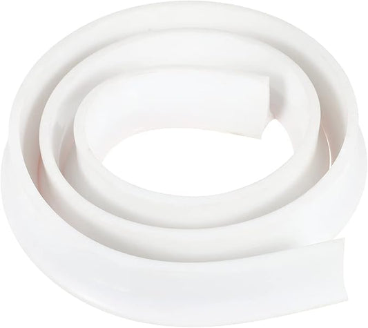 LIFKOME 2m Bathroom Strip Kitchen Desktop Strip Shower Water Blocker Edge Guard by LIFKOME