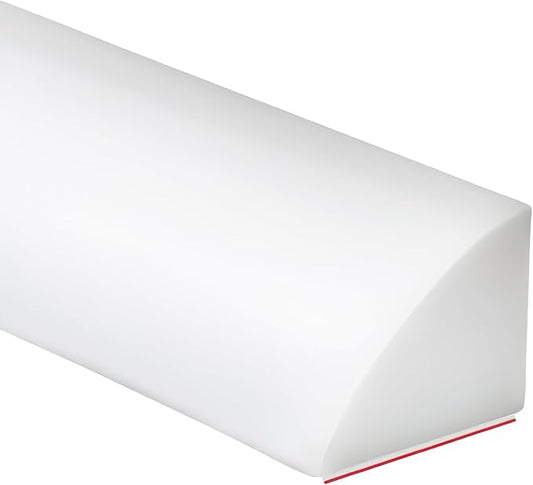 Duzzy 158 Inch Flexible Quarter Round Molding, Silicone Rubber Peel and Stick by Duzzy