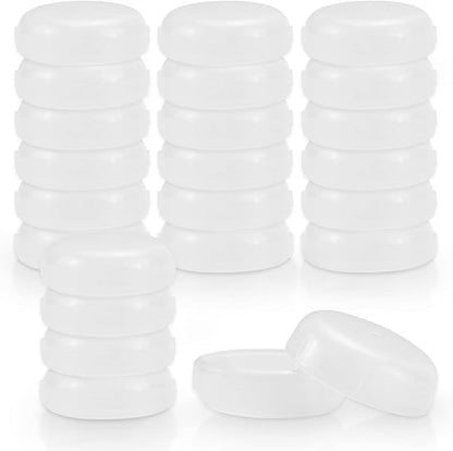 24 Pack Wrought Iron Patio Furniture Feet Caps 1-1/2 inch Round Plastic Outdoor by YourHomeApplianceMates