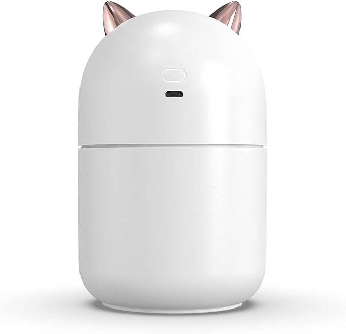 Portable Small Humidifier, 300ml Mini Cool Mist Humidifier - Image 2