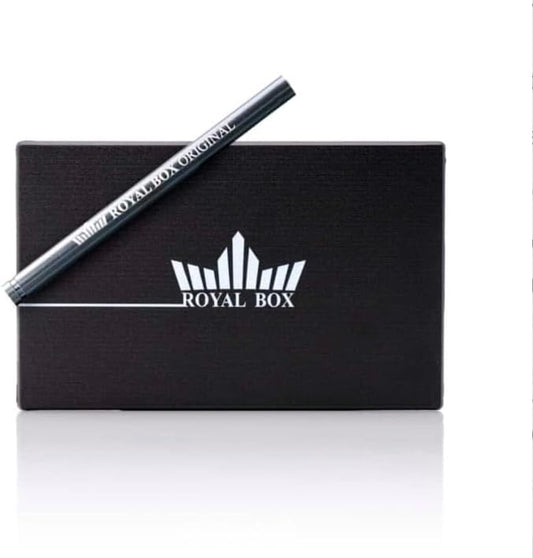Generic Original Royal Box Black 8 Compartment Snuff Storage Box by Unknown