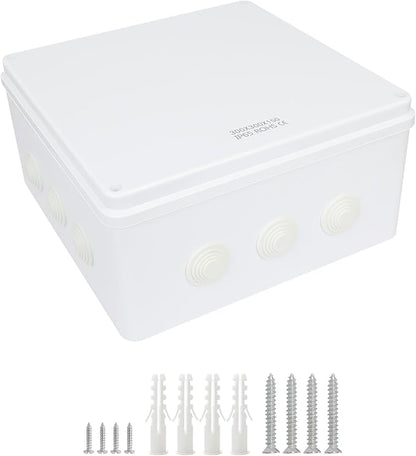 LeMotech Junction Box, ABS Plastic IP65 Waterproof and Dustproof, Universal by LeMotech