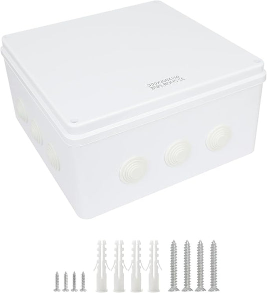LeMotech Junction Box, ABS Plastic IP65 Waterproof and Dustproof, Universal by LeMotech
