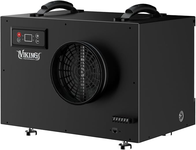Viking BD-65 Commercial Dehumidifier, R32 Refrigerant, 65 PPD @ AHAM by XPOWERManufactureInc-HomeImprovement