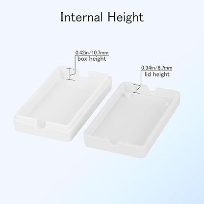 Project Box 8 Pieces Electrical Box Small Junction Box ABS Plastic Enclosure - Image 5