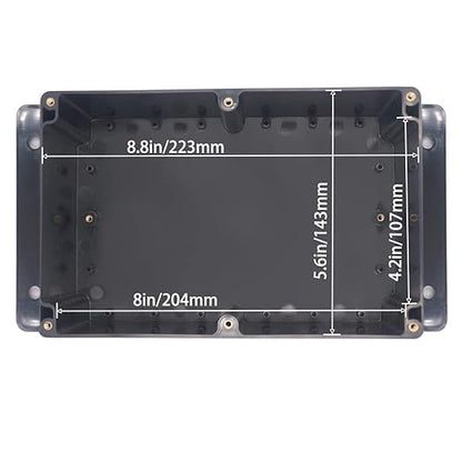 Watertight Junction Box, IP67 Waterproof Project Box Durable ABS Plastic - Image 5