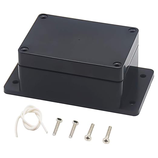 Zulkit Junction Box ABS Plastic Dustproof Waterproof IP65 Universal Electrical by Zulkit