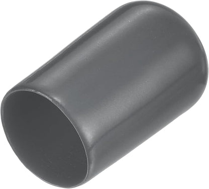 uxcell 20pcs Rubber End Caps 12.5mm ID Vinyl Round Tube Bolt Cap Cover Thread by uxcell