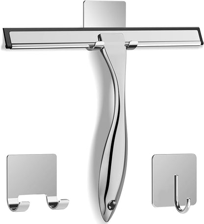 All-Purpose Stainless Steel Shower Squeegee by Docrok