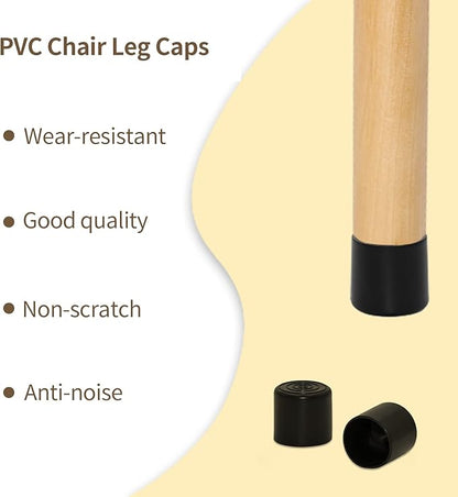 Flyshop 1", 25 mm, Patio Round Chair Leg Caps, Furniture Table Feet Covers - Image 6