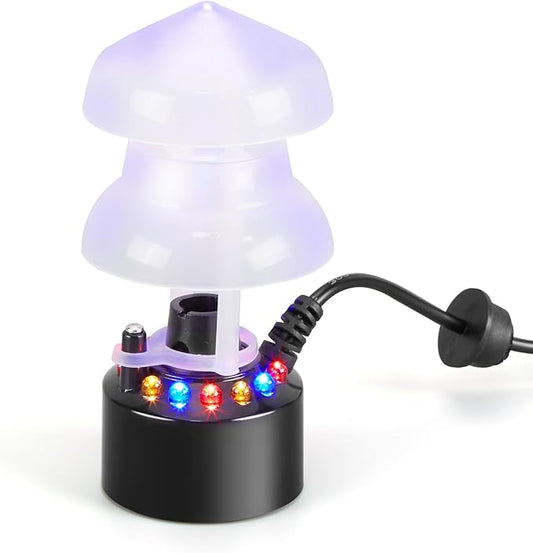 FITNATE Mist Maker, 12 LED Mister Fogger Water Fountain Pond Fog Machine by FITNATE