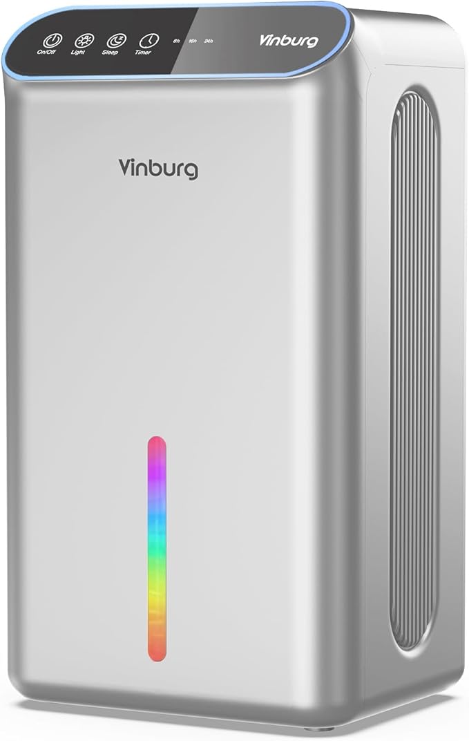 Dehumidifiers for Home Quiet Small Dehumidifier for Basement Bedroom Bathroom by Unknown
