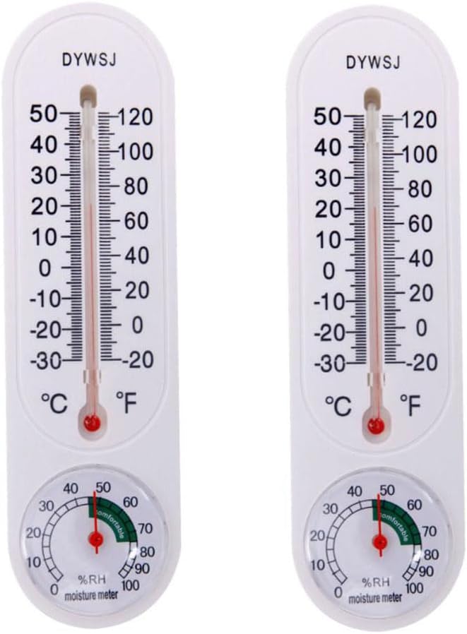 Outdoor/Indoor Thermometer Hygrometer, Humidity Meter, Thermometer, Temperature by BQLQBQLQ