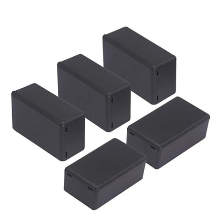 Zulkit 5Pcs Project Boxes ABS Plastic Electrical Project Case Power Junction by Zulkit