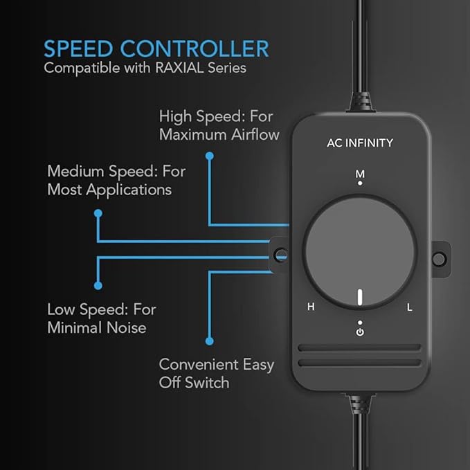AC Infinity RAXIAL S4, Inline Booster Duct Fan 4” - Image 3