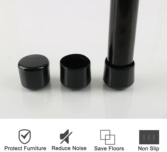 XYWHPGV PVC Leg Caps Tips Cup Feet Covers 19mm 0.75" Inner Diameter 15 Pieces - Image 2