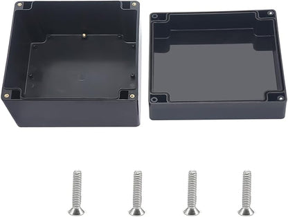 Outdoor Waterproof Junction Box IP67 Project Box ABS Black Electrical Boxes by Otdorpatio