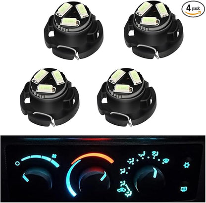 AC Climate Heater Control LED Lights Bulbs Kit replacement Compatible by RAVSOFT
