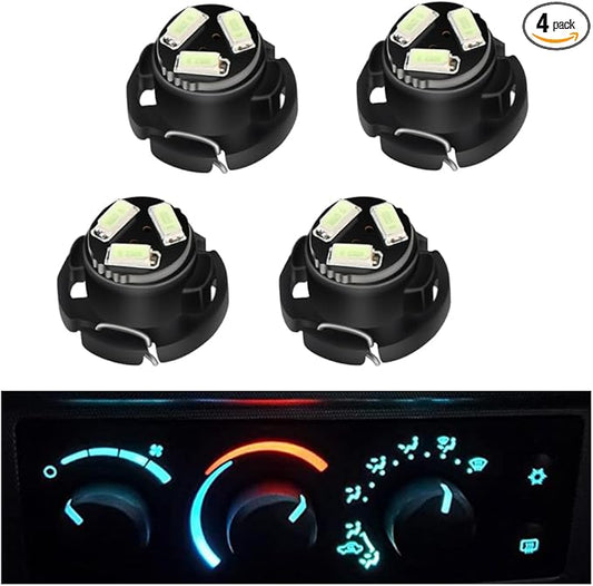 AC Climate Heater Control LED Lights Bulbs Kit replacement Compatible by RAVSOFT