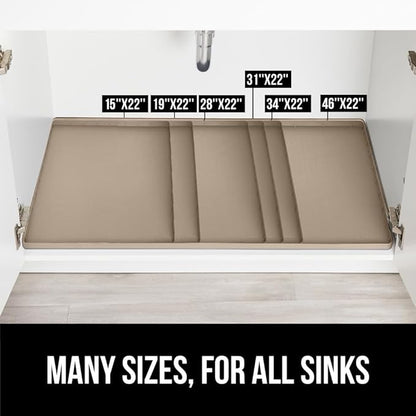 GORILLA GRIP Waterproof Silicone Under Sink Mat - Image 8