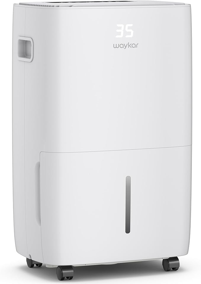 Waykar 130 Pints 6, 500 Sq. Ft Dehumidifier by Waykar