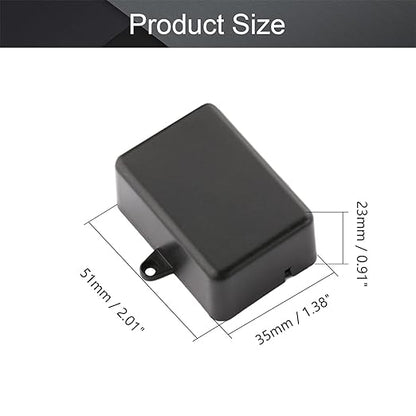 Fielect 9Pcs Dustproof Electronic Junction Box Plastic Enclosure Project Box - Image 2