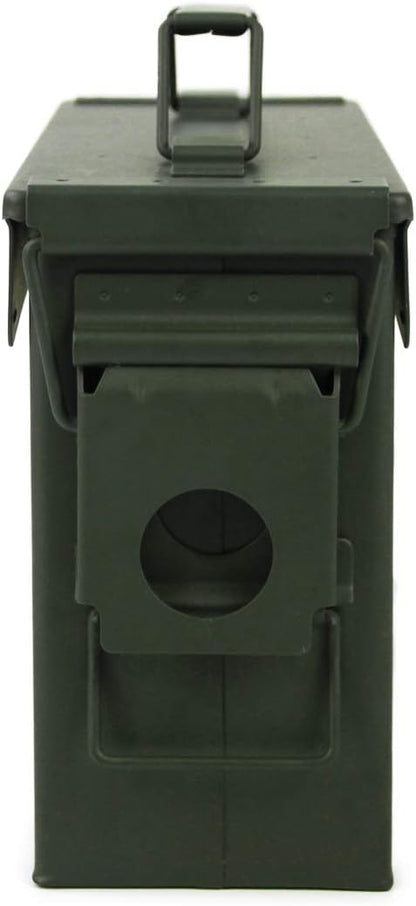 GUGULUZA Metal Ammo Can 30/50 Cal, Lockable Bullet Storage Case, Waterproof & - Image 3