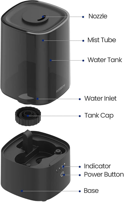 Humidifiers for Bedroom, 2.0L Cool Mist Humidifier for Home Plant and Baby - Image 7