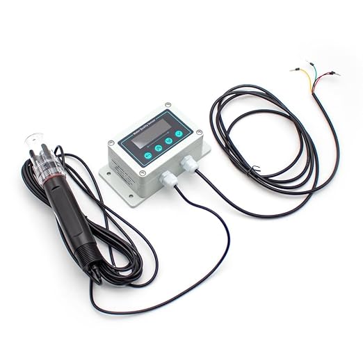 PH Sensor Industrial Water Quality Turbidity Tester, Electrode Probe EC by Aitoserlea