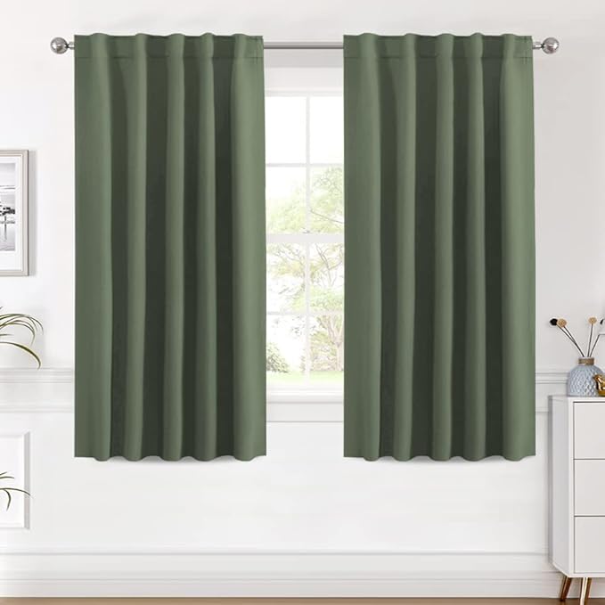 H.VERSAILTEX Blackout Curtains Thermal Insulated Window Treatment Panels Room by HVERSAILTEX