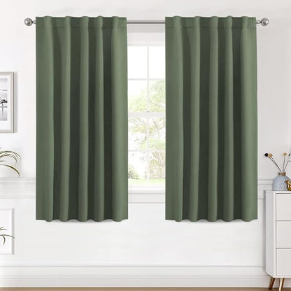 H.VERSAILTEX Blackout Curtains Thermal Insulated Window Treatment Panels Room by HVERSAILTEX