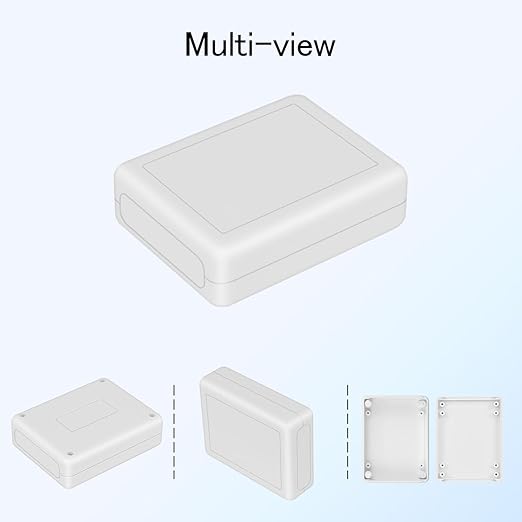 Project Box 8 Pieces Electrical Box Small Junction Box ABS Plastic Enclosure - Image 6