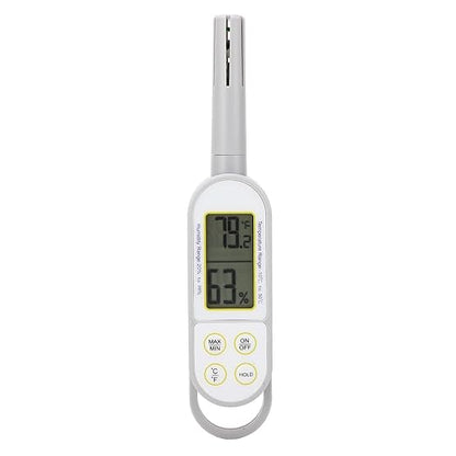 Indoor Temperature Humidity Meter, Digital Dry Wet Thermometer Handheld by Miskall