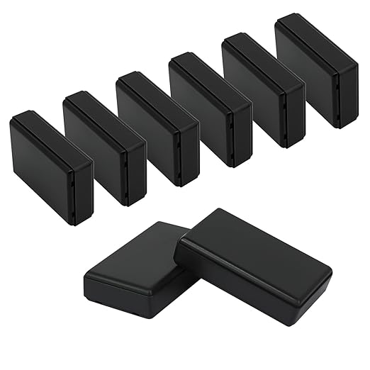 Project Box 8 Pieces Electrical Box Small Junction Box ABS Plastic Enclosure by HoHaing