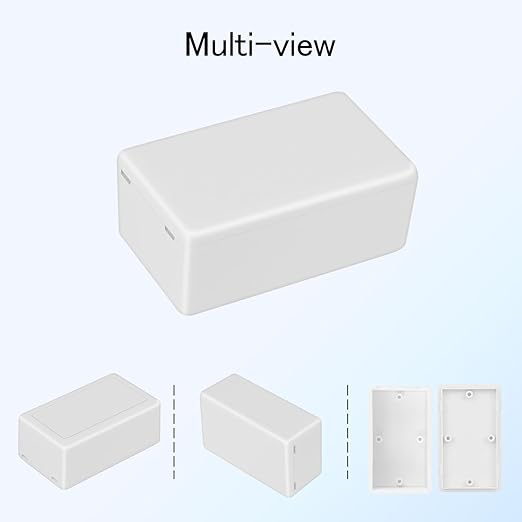 Project Box 8 Pieces Electrical Box Small Junction Box ABS Plastic Enclosure - Image 6