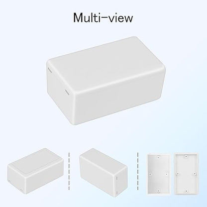 Project Box 8 Pieces Electrical Box Small Junction Box ABS Plastic Enclosure - Image 6