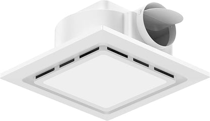 TEPU Bathroom Exhaust Fan with Light 110 CFM, 9.8In Grille, Cutout Size 8.27" x by TEPU