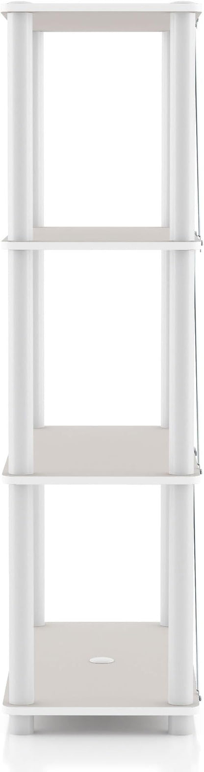 Homes: Inside + Out Apexa Modern 4-Tier Wide Shelving Units, Collectibles - Image 12