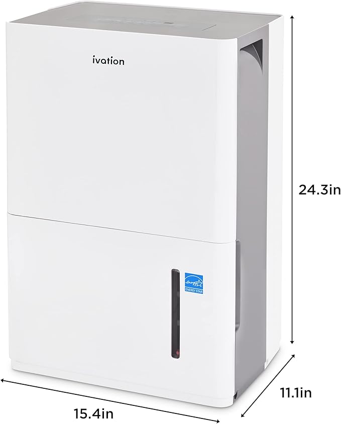 Ivation 4, 500 Sq. Ft Energy Star Dehumidifier - Image 9